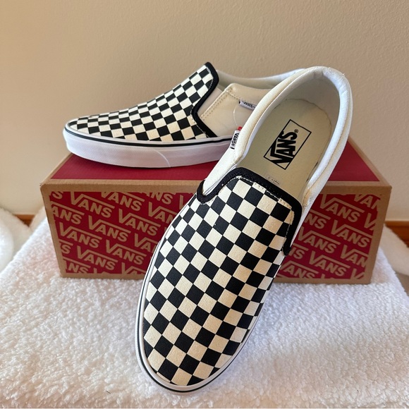 Vans Other - Men’s Vans Checkerboard Slip-Ons